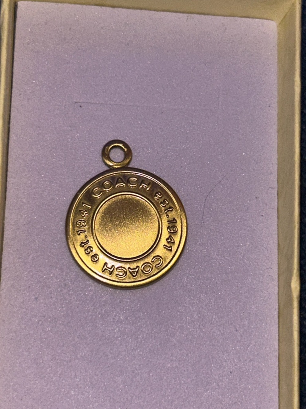 Coach Pendant